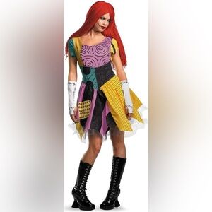 Disney Sally Costume with Red and Purple Accents